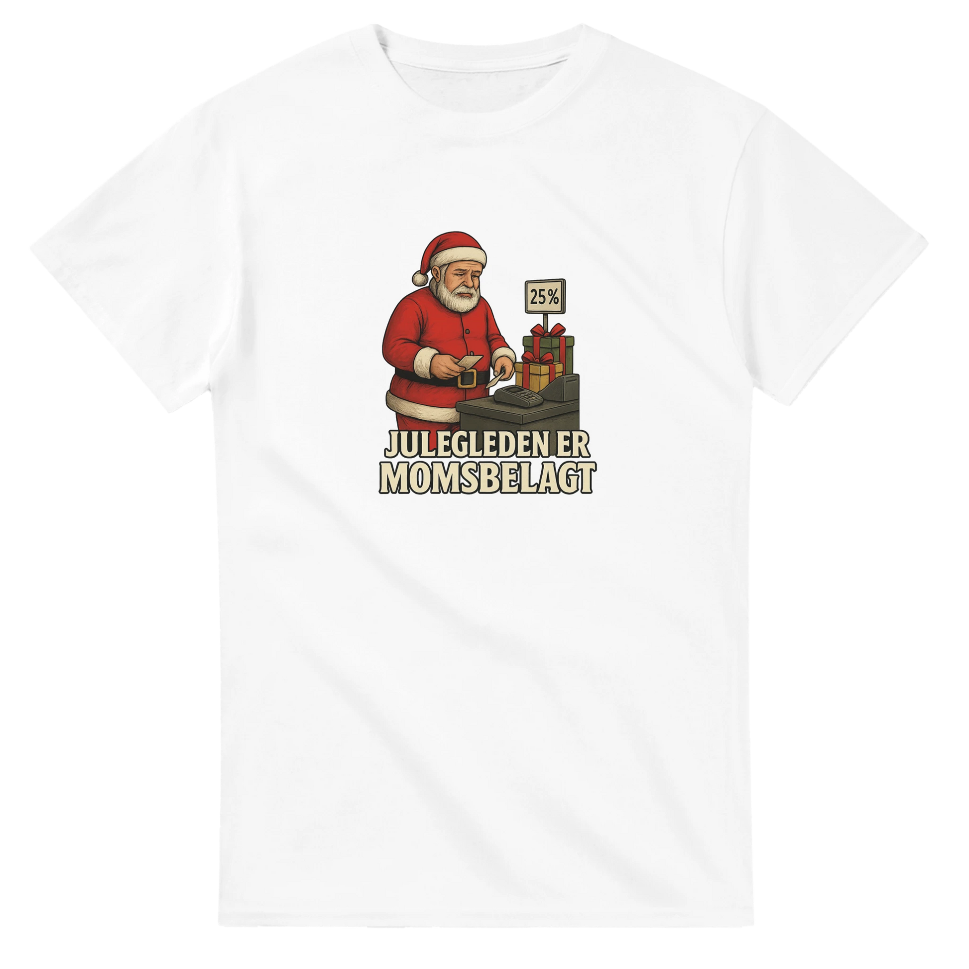 Julegleden er momsbelagt -Morsom Tekstprint - Norsk design