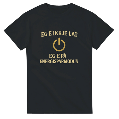 Eg e ikkje lat -Morsom Tekstprint - Norsk design