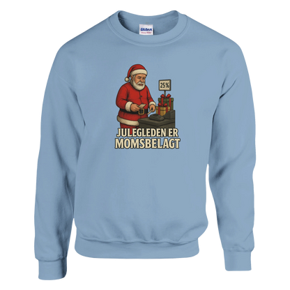 Julegleden er momsbelagt -Morsom Tekstprint - Norsk design