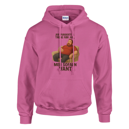 Sofaen vant -Morsom Tekstprint - Norsk design