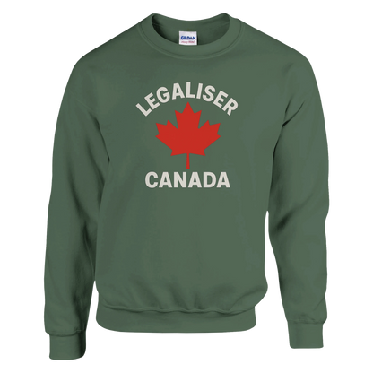 Legaliser Canada -Morsom Tekstprint - Norsk design