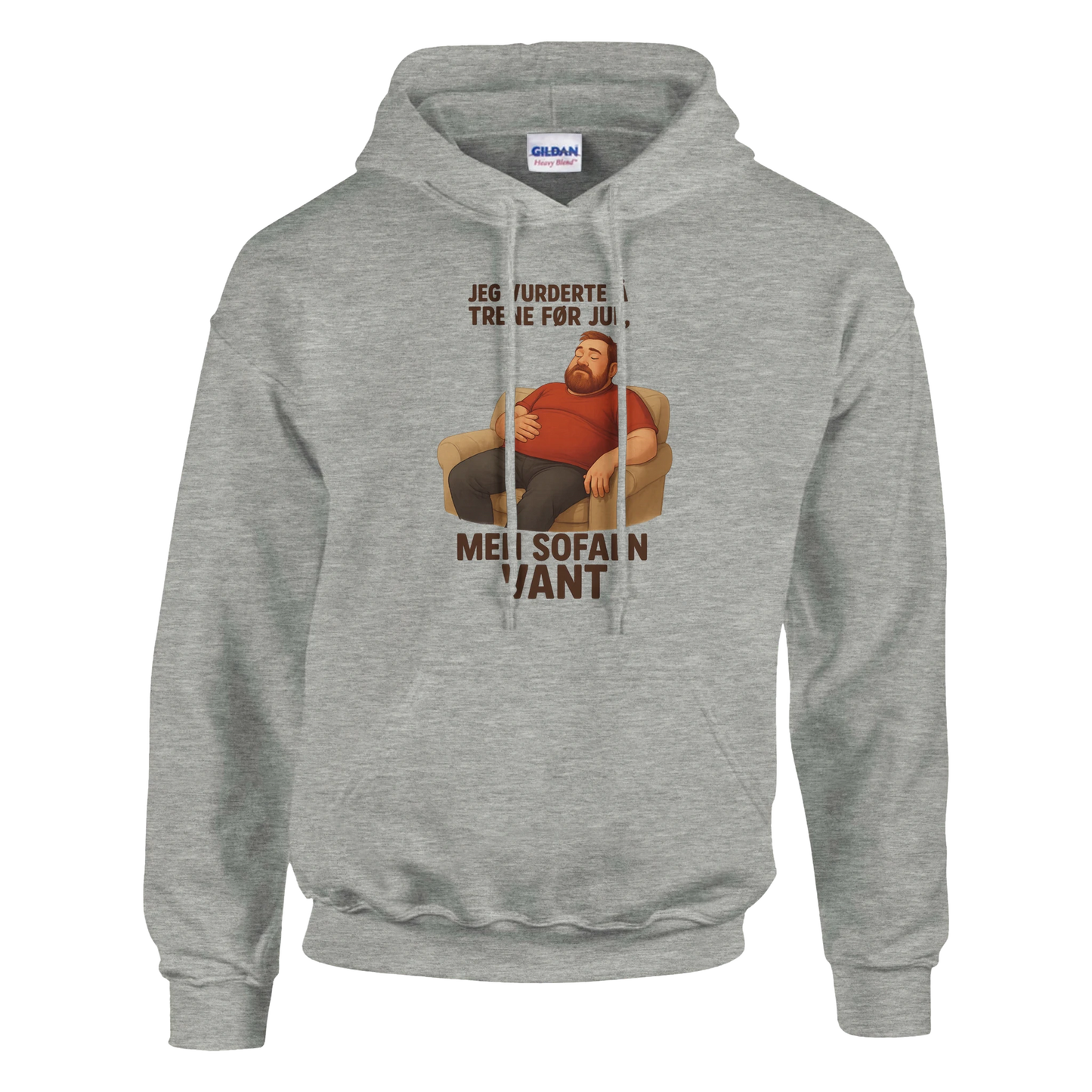 Sofaen vant -Morsom Tekstprint - Norsk design