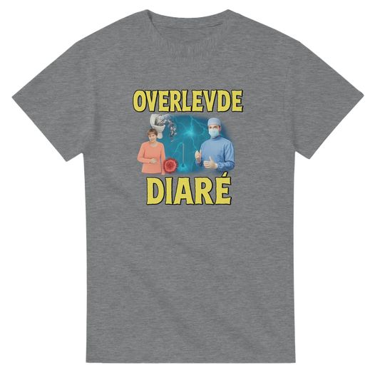 Overlevde Diare -Morsom Tekstprint - Norsk design