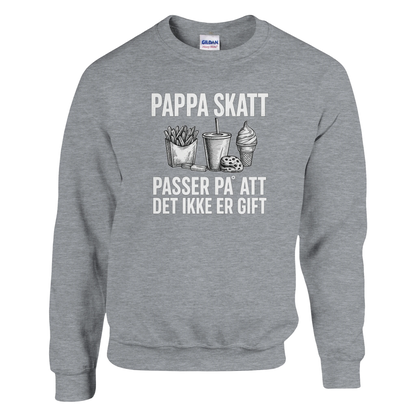Pappa Skatt -Morsom Tekstprint - Norsk design