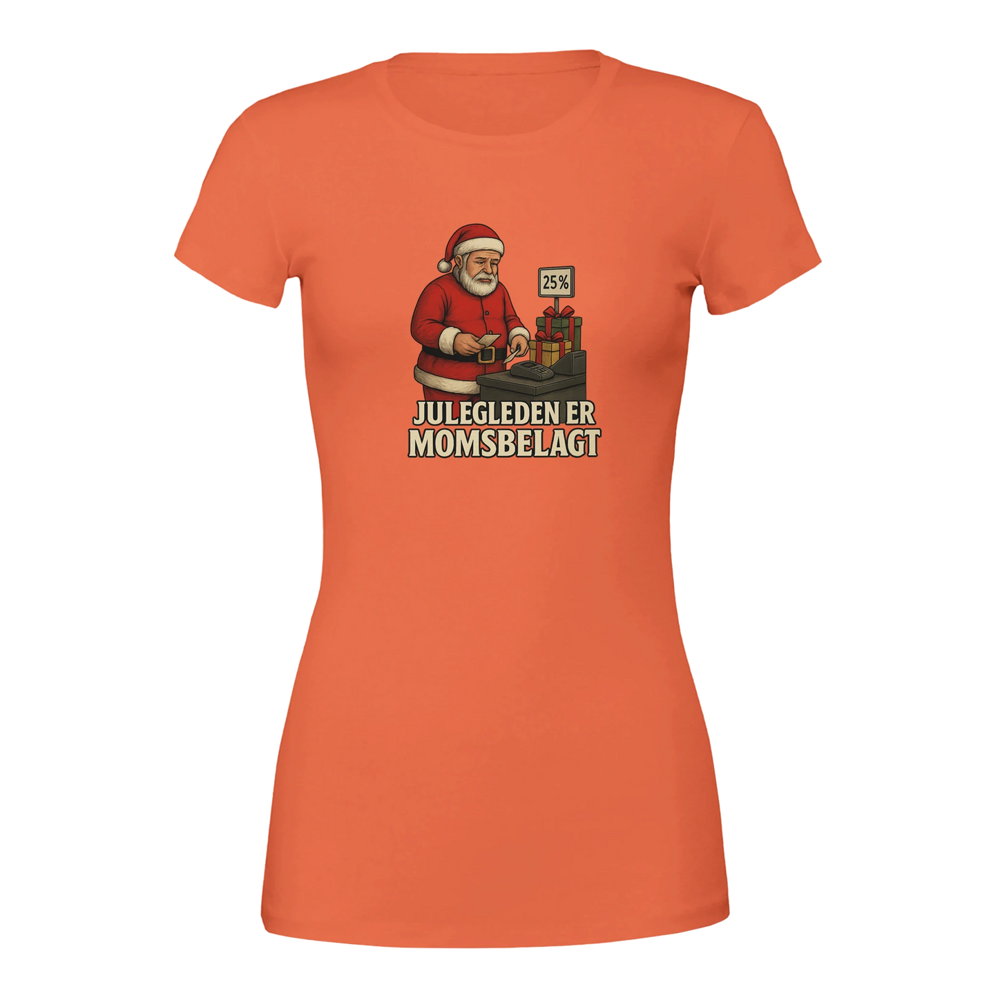 Julegleden er momsbelagt -Morsom Tekstprint - Norsk design