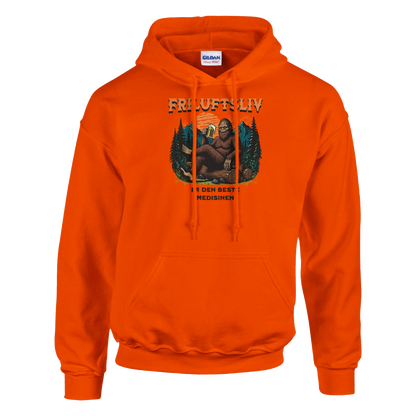 Friluftsliv er den beste medisinen -Morsom Tekstprint - Norsk design