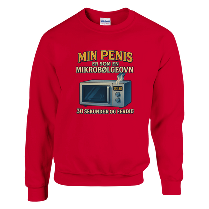 Mikrobølgeovn -Morsom Tekstprint - Norsk design