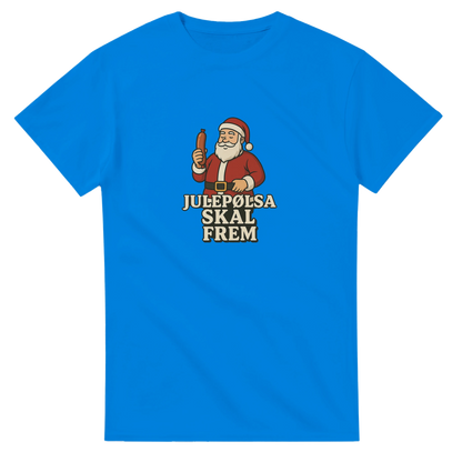 Julepølsa skal frem -Morsom Tekstprint - Norsk design