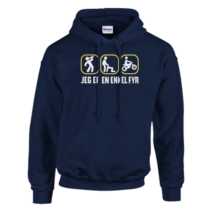 Jeg er en enkel fyr -Morsom Tekstprint - Norsk design