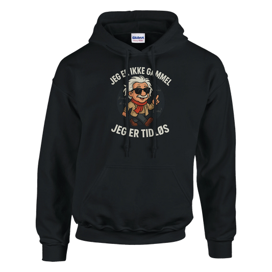 Jeg er tidløs -Morsom Tekstprint - Norsk design