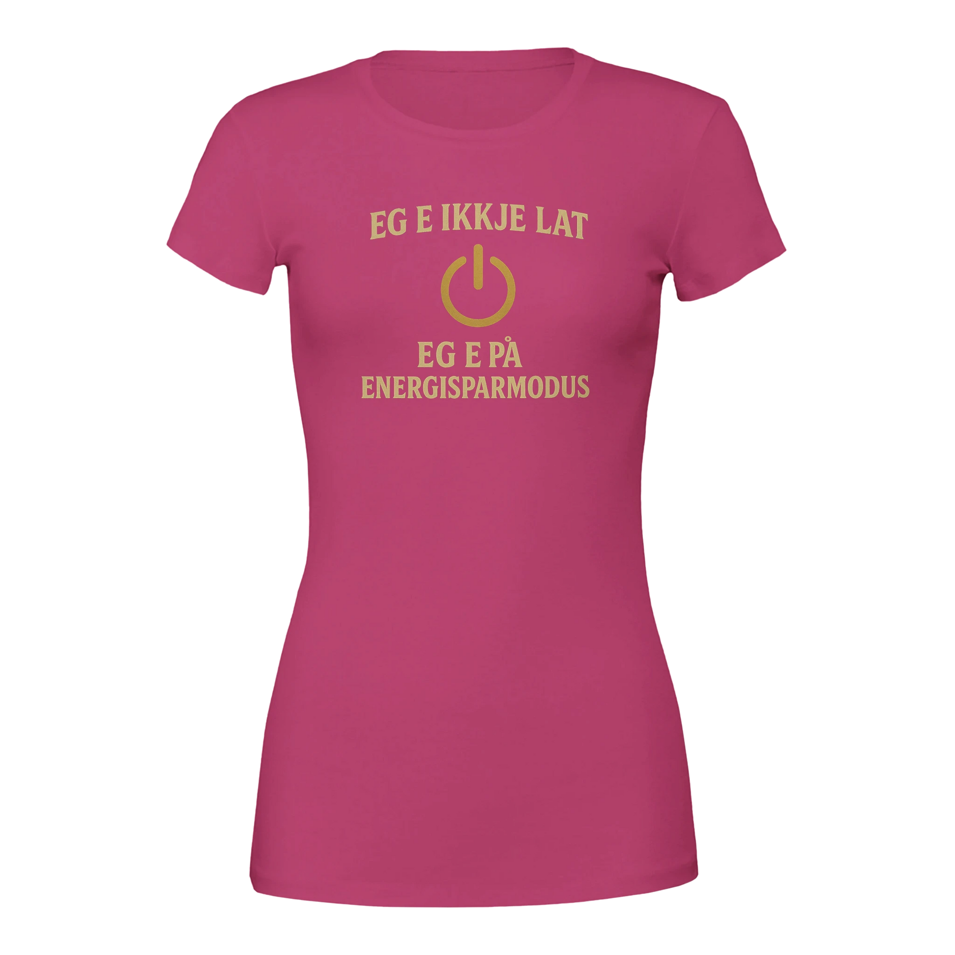 Eg e ikkje lat -Morsom Tekstprint - Norsk design