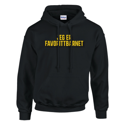 Jeg Er Favorittbarnet -Morsom Tekstprint - Norsk design