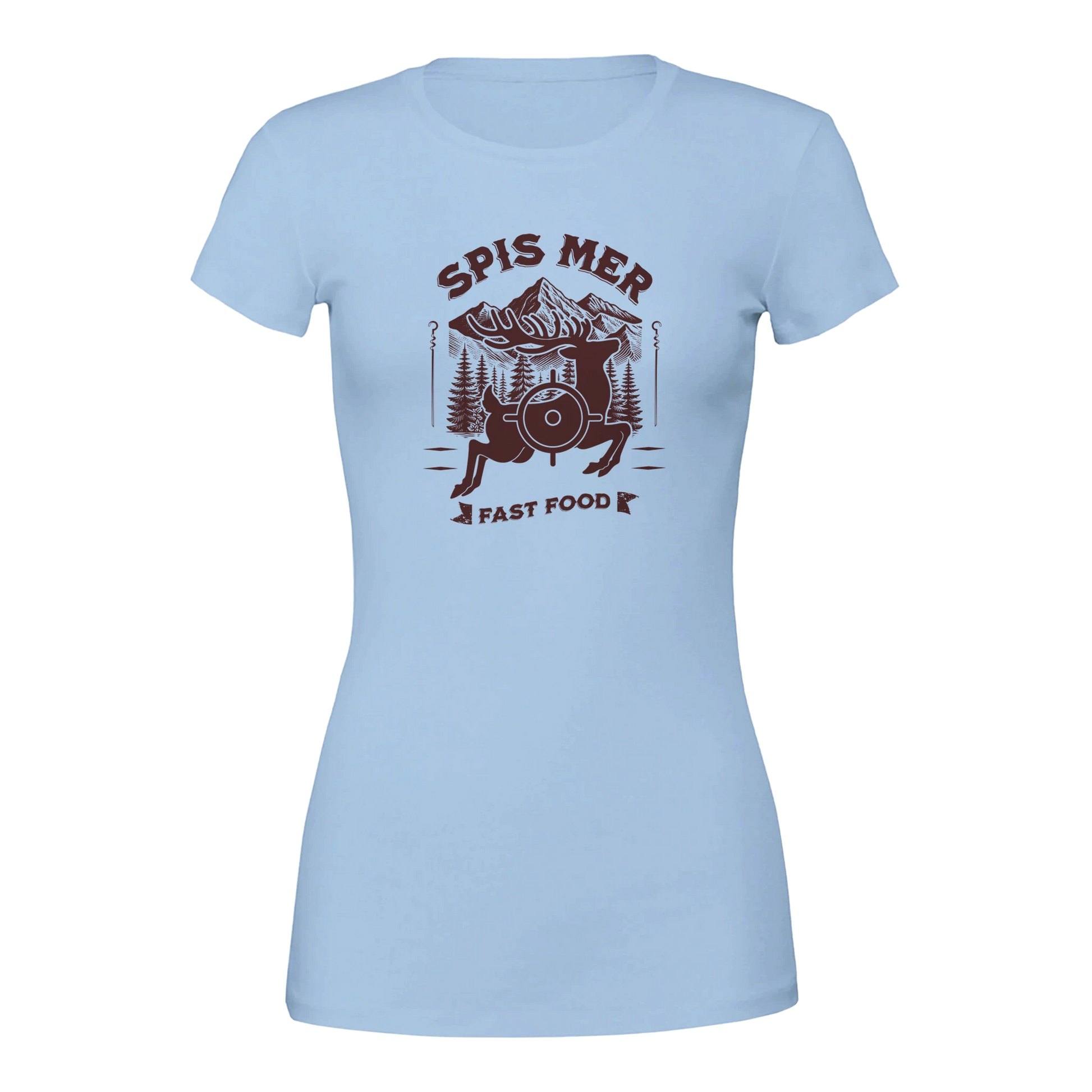 Spis Mer Fast Food -Morsom Tekstprint - Norsk design