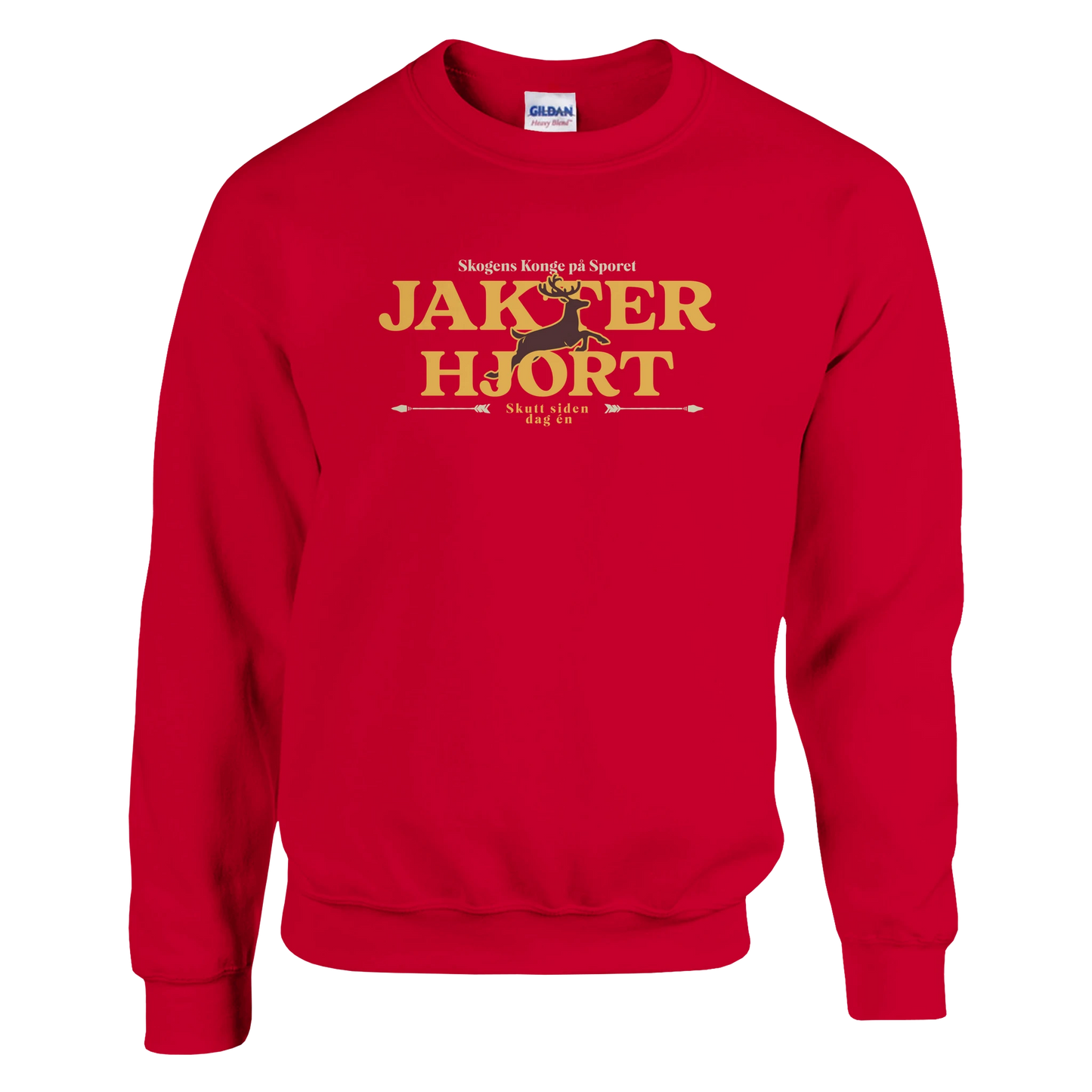 Jakter Hjort -Morsom Tekstprint - Norsk design
