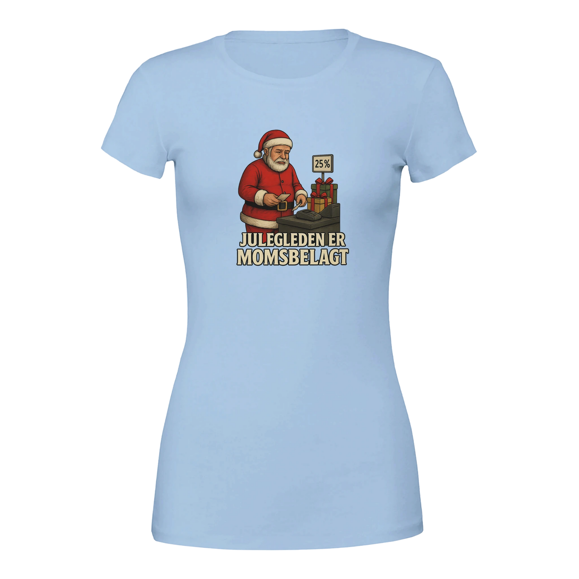 Julegleden er momsbelagt -Morsom Tekstprint - Norsk design