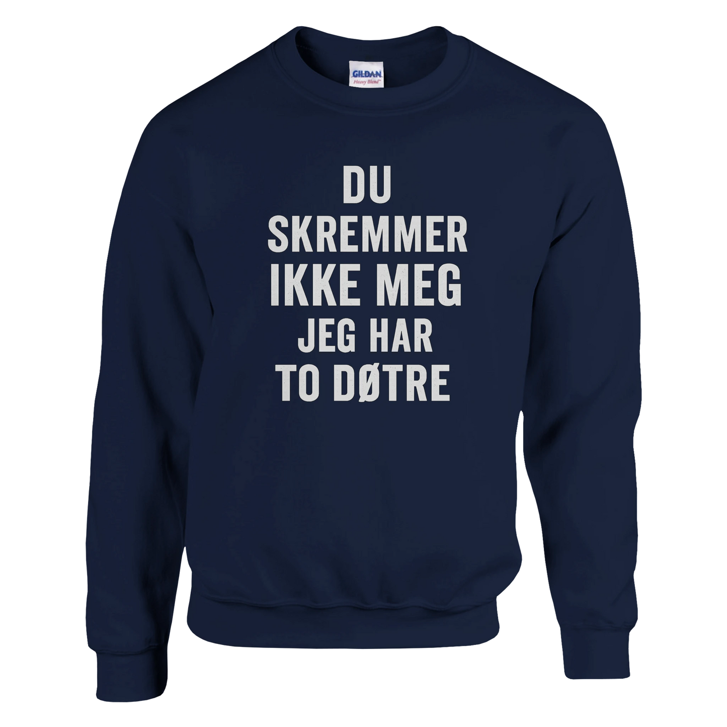 Du Skremmer Ikke Meg -Morsom Tekstprint - Norsk design