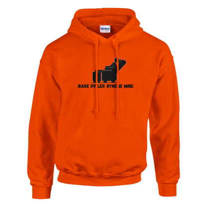 Bare Hviler Øynene Mine -Morsom Tekstprint - Norsk design