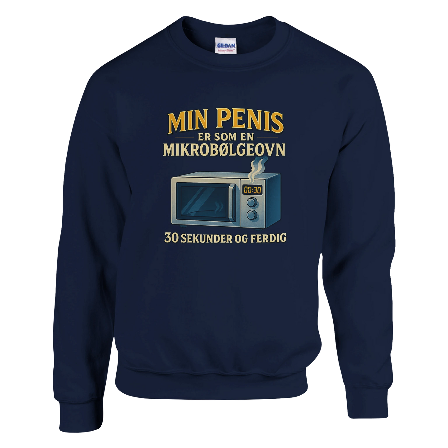 Mikrobølgeovn -Morsom Tekstprint - Norsk design