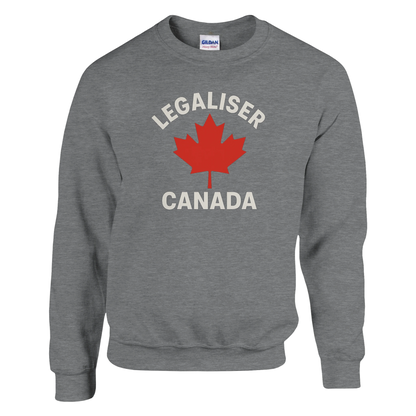 Legaliser Canada -Morsom Tekstprint - Norsk design
