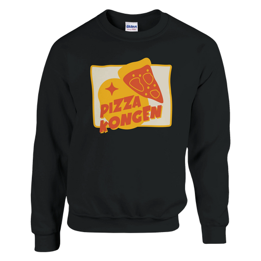 Pizza Kongen -Morsom Tekstprint - Norsk design