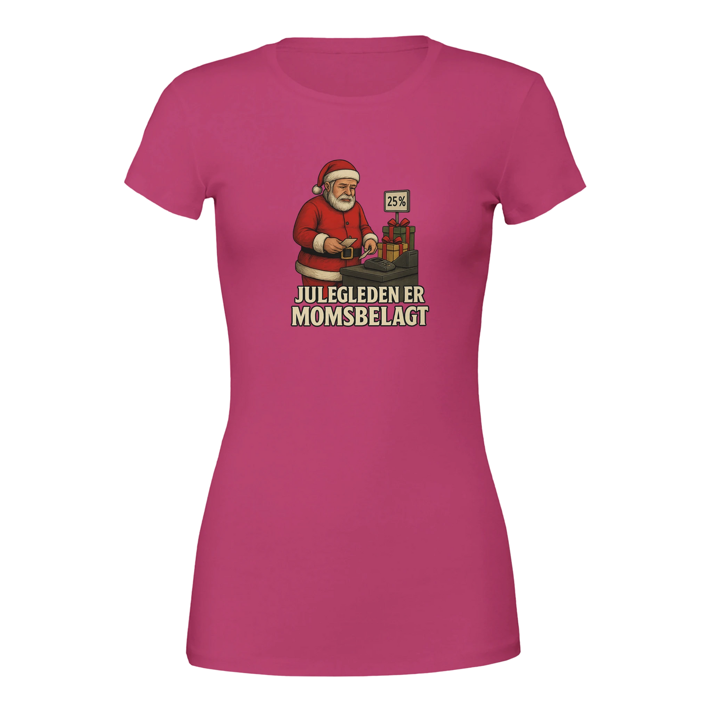 Julegleden er momsbelagt -Morsom Tekstprint - Norsk design