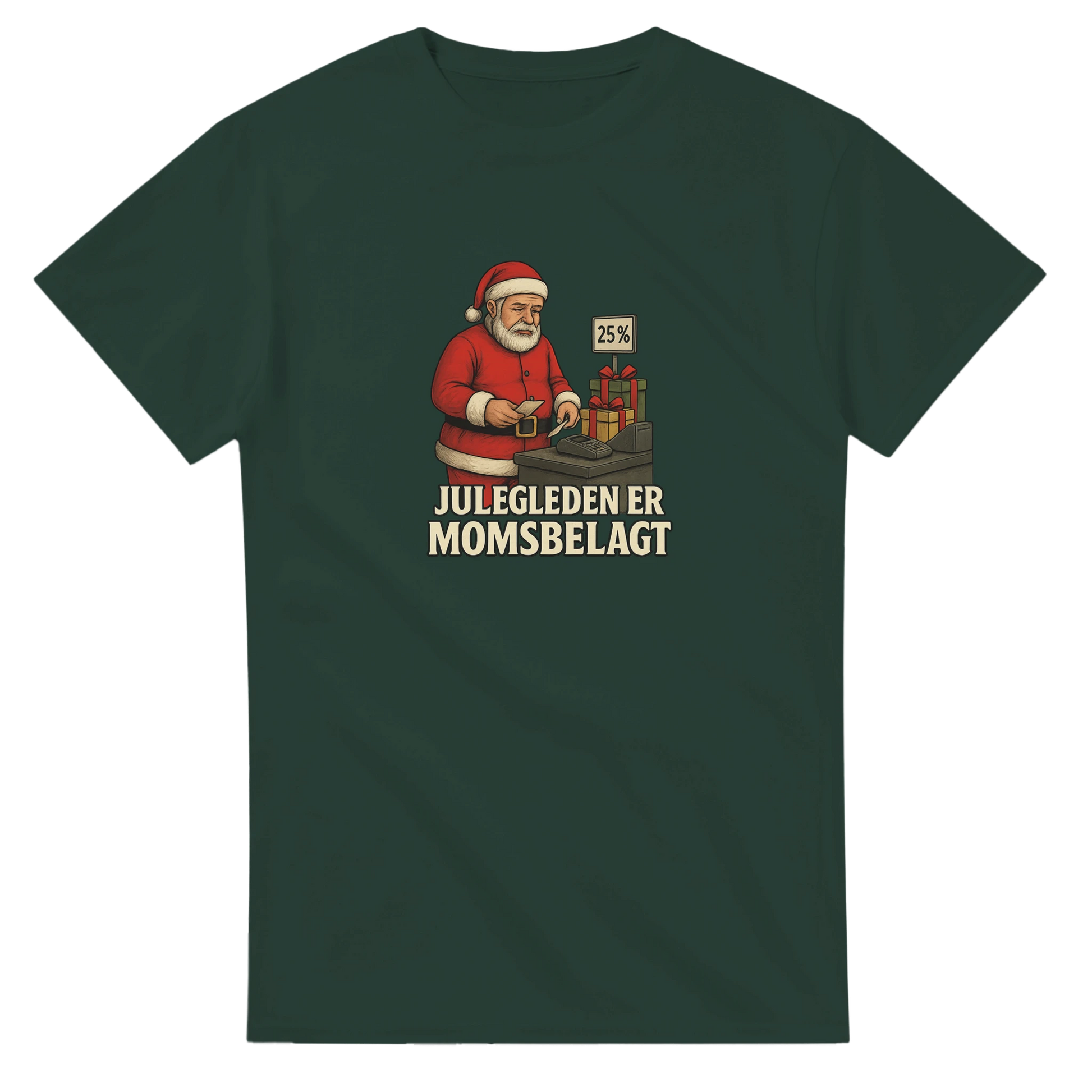 Julegleden er momsbelagt -Morsom Tekstprint - Norsk design