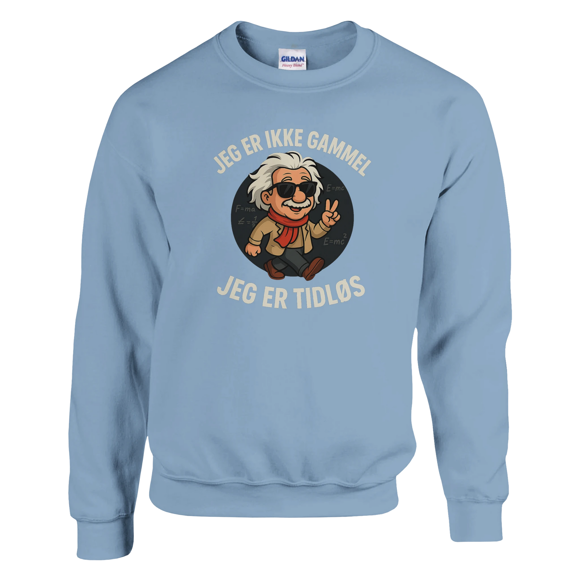 Jeg er tidløs -Morsom Tekstprint - Norsk design