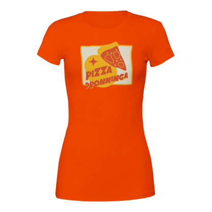 Pizza Dronninga -Morsom Tekstprint - Norsk design