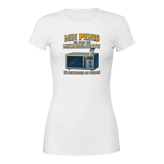 Mikrobølgeovn -Morsom Tekstprint - Norsk design