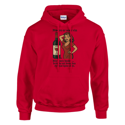 Mødre er som vin -Morsom Tekstprint - Norsk design