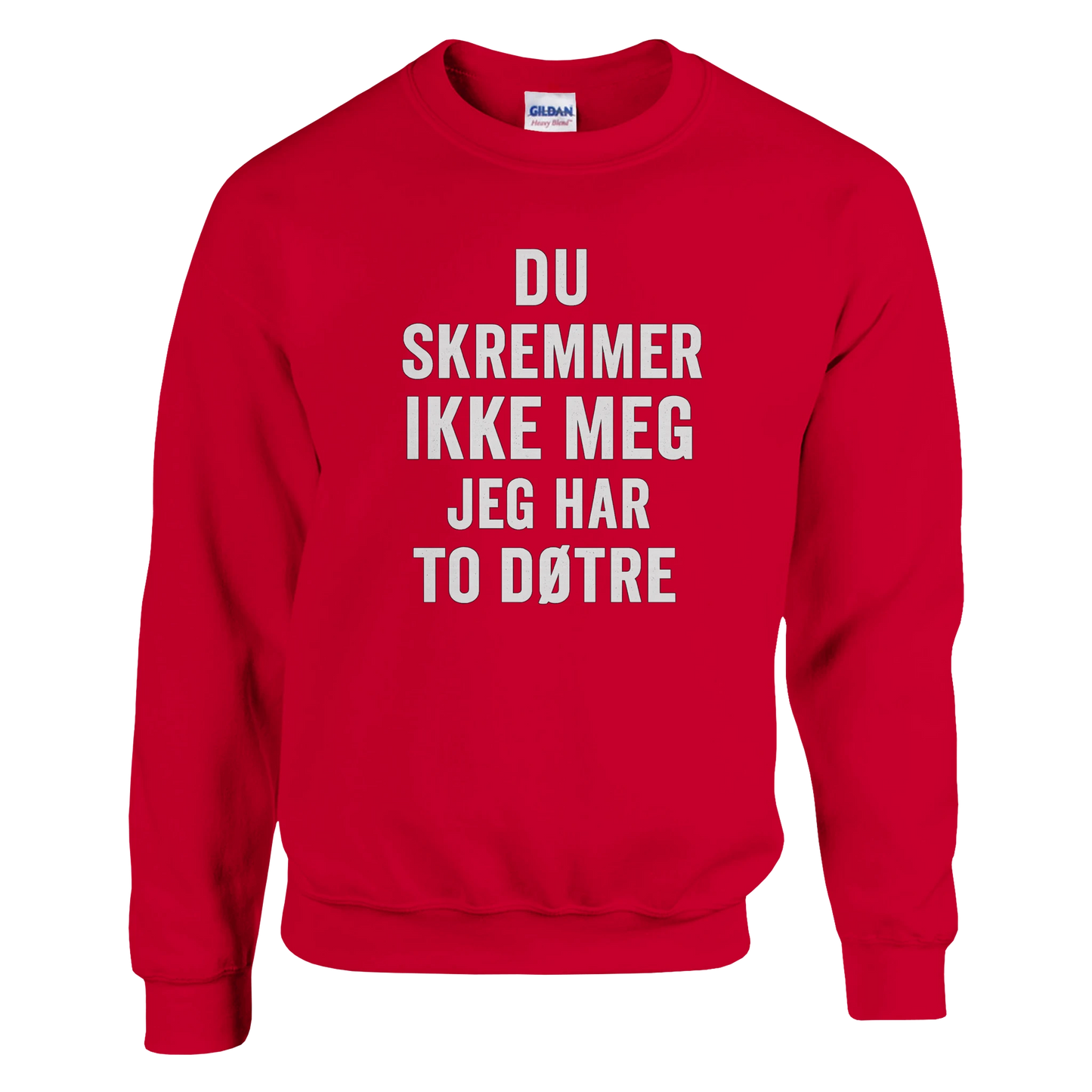 Du Skremmer Ikke Meg -Morsom Tekstprint - Norsk design