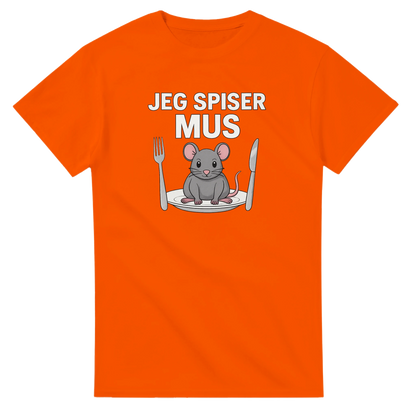 Jeg Spiser Mus -Morsom Tekstprint - Norsk design