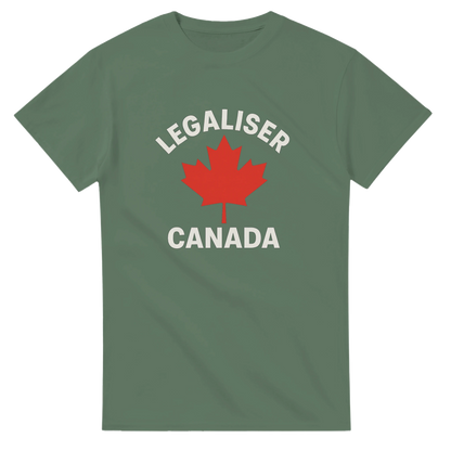 Legaliser Canada -Morsom Tekstprint - Norsk design