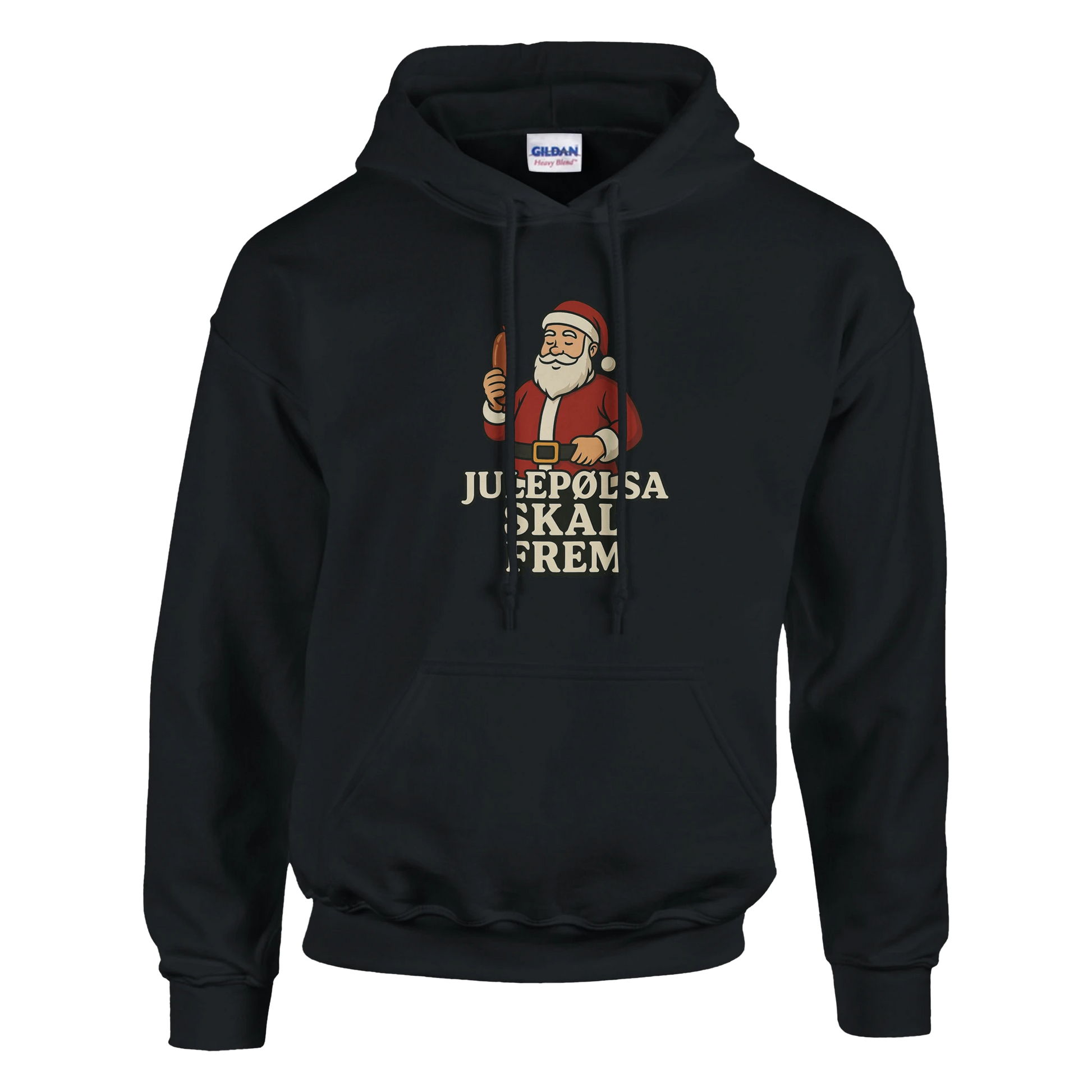 Julepølsa skal frem -Morsom Tekstprint - Norsk design