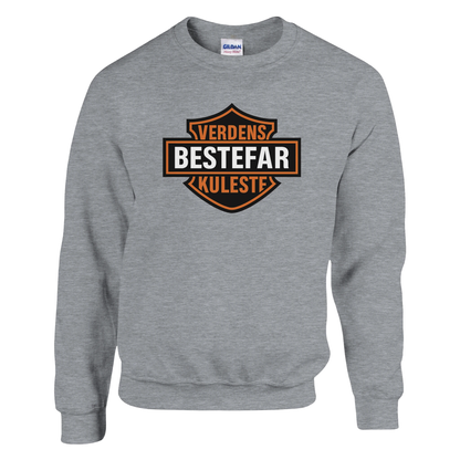 Verdens Kuleste Bestefar -Morsom Tekstprint - Norsk design