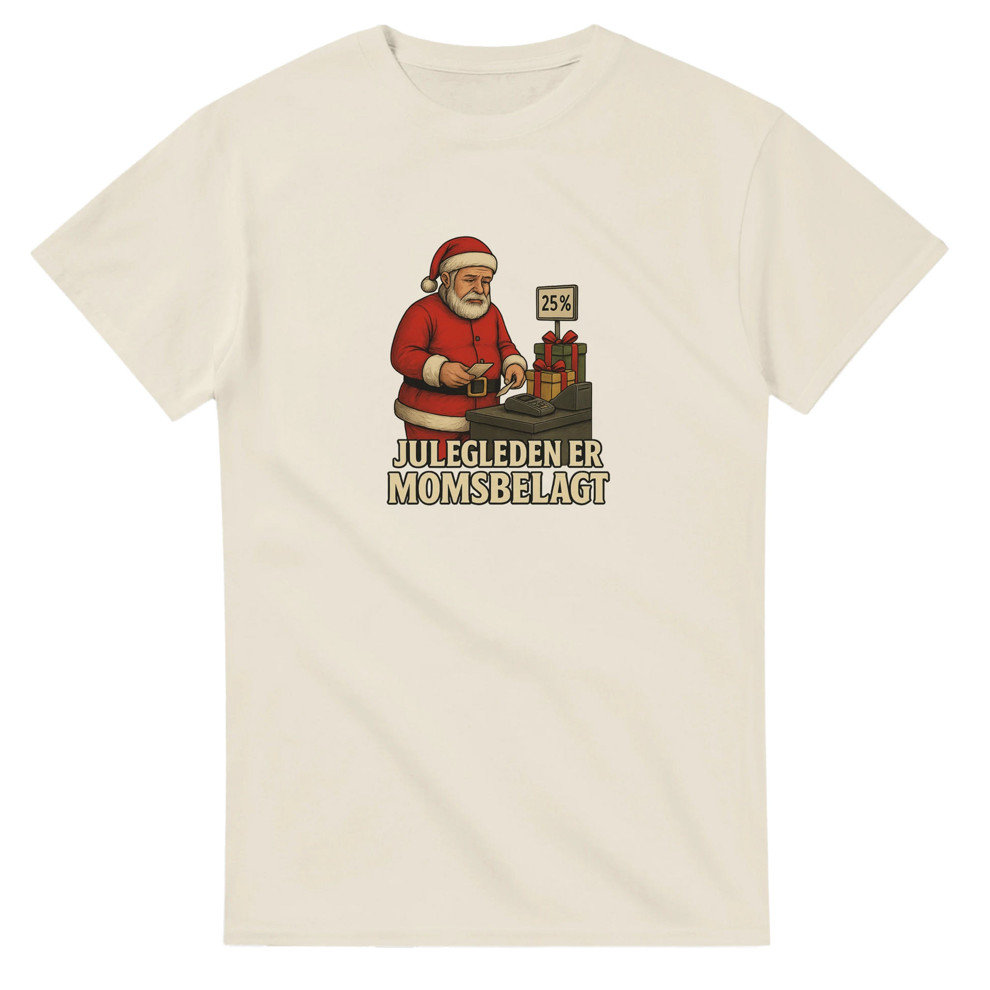 Julegleden er momsbelagt -Morsom Tekstprint - Norsk design