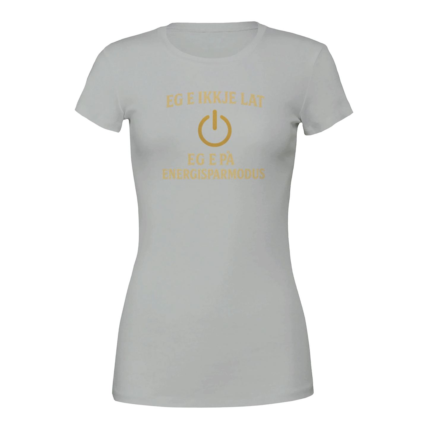 Eg e ikkje lat -Morsom Tekstprint - Norsk design