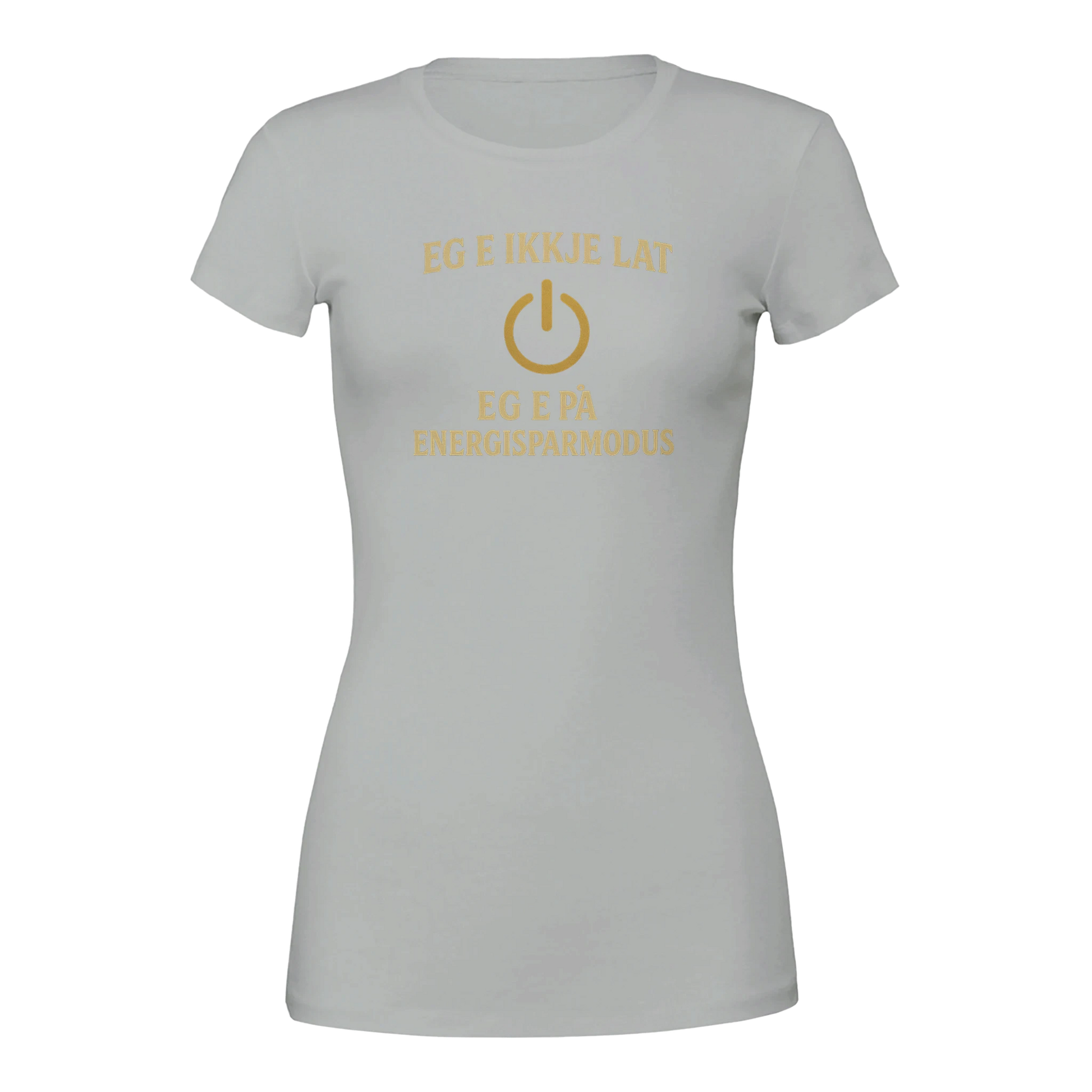 Eg e ikkje lat -Morsom Tekstprint - Norsk design