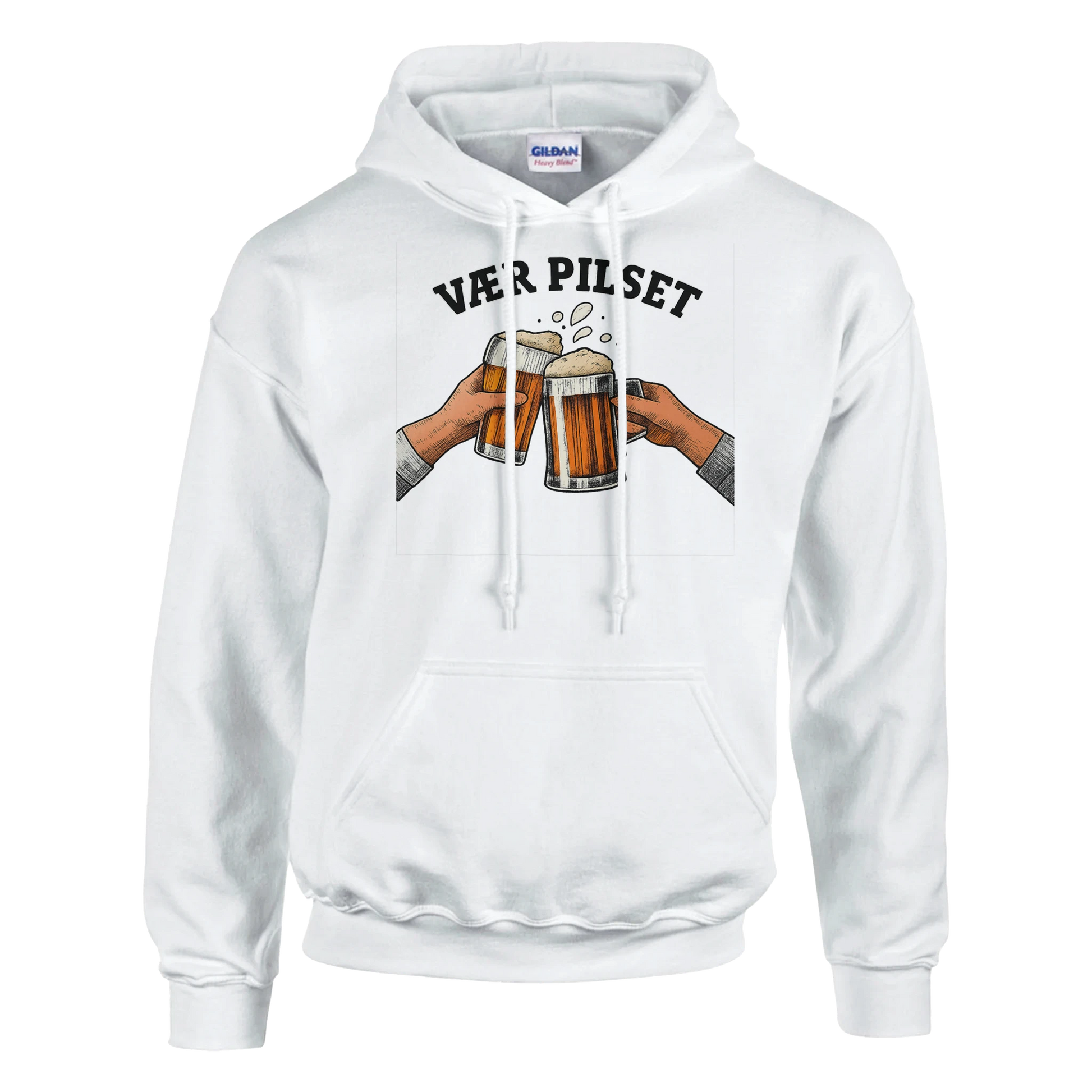 Vær Pilset -Morsom Tekstprint - Norsk design