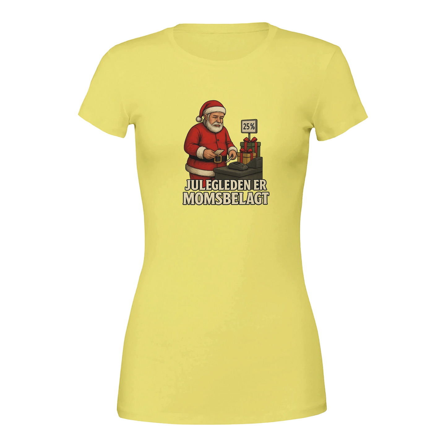 Julegleden er momsbelagt -Morsom Tekstprint - Norsk design