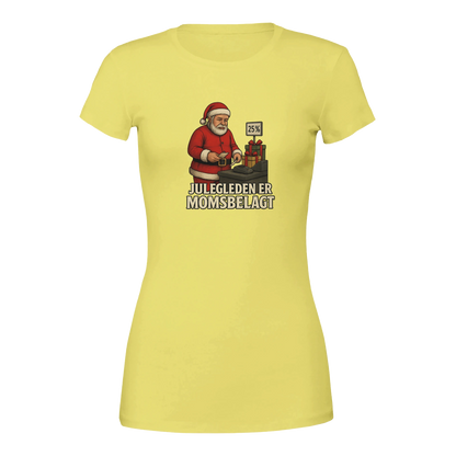 Julegleden er momsbelagt -Morsom Tekstprint - Norsk design