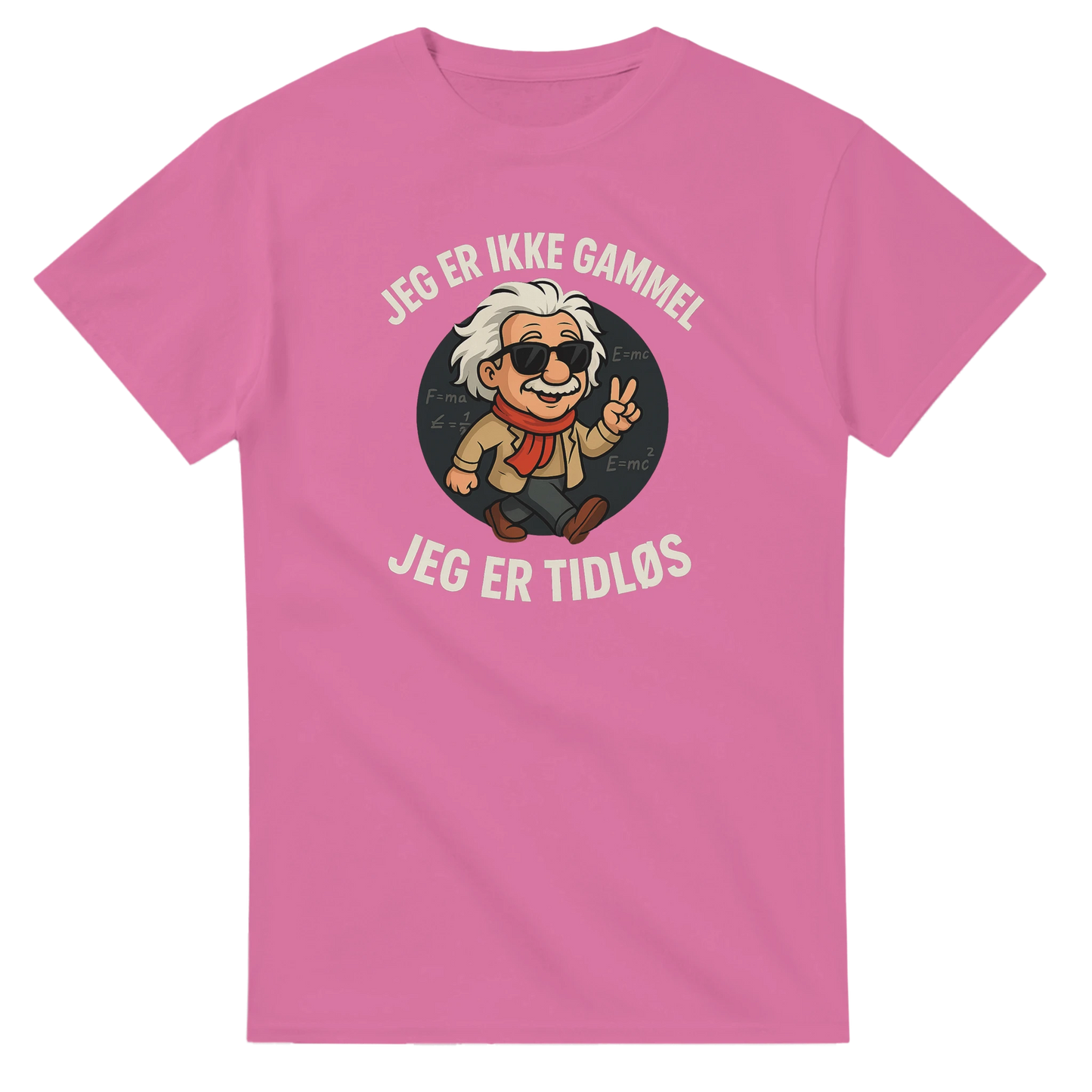 Jeg er tidløs -Morsom Tekstprint - Norsk design