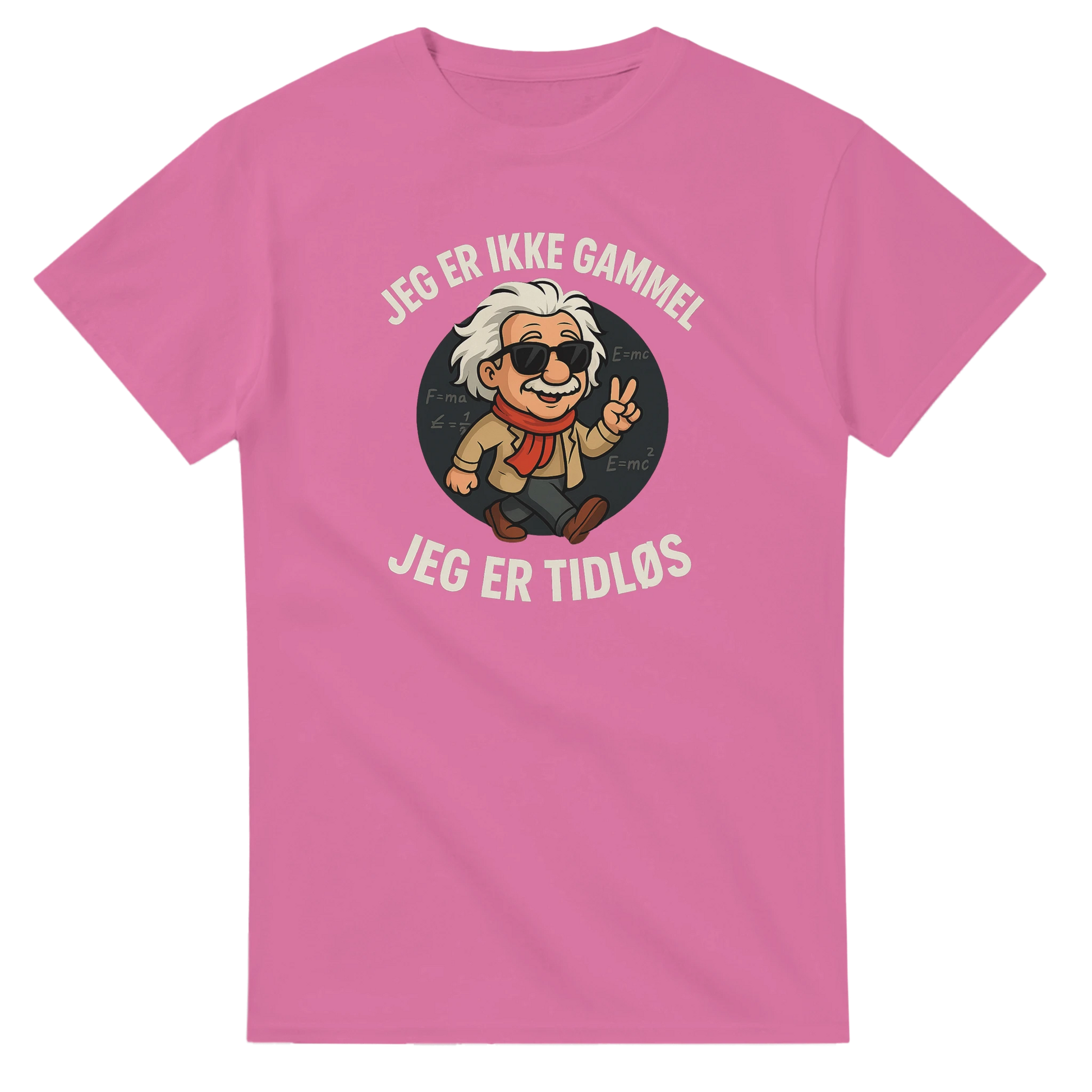 Jeg er tidløs -Morsom Tekstprint - Norsk design