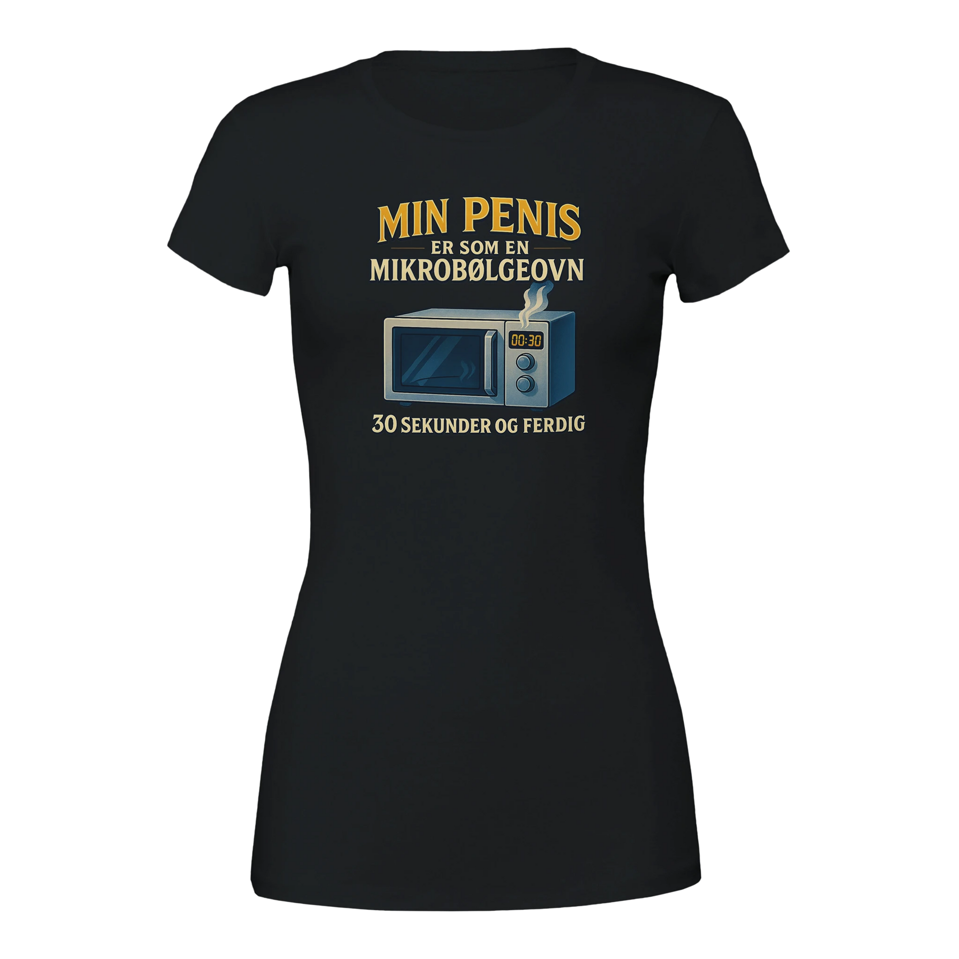 Mikrobølgeovn -Morsom Tekstprint - Norsk design