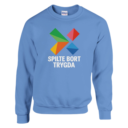 Spilte Bort Trygda -Morsom Tekstprint - Norsk design