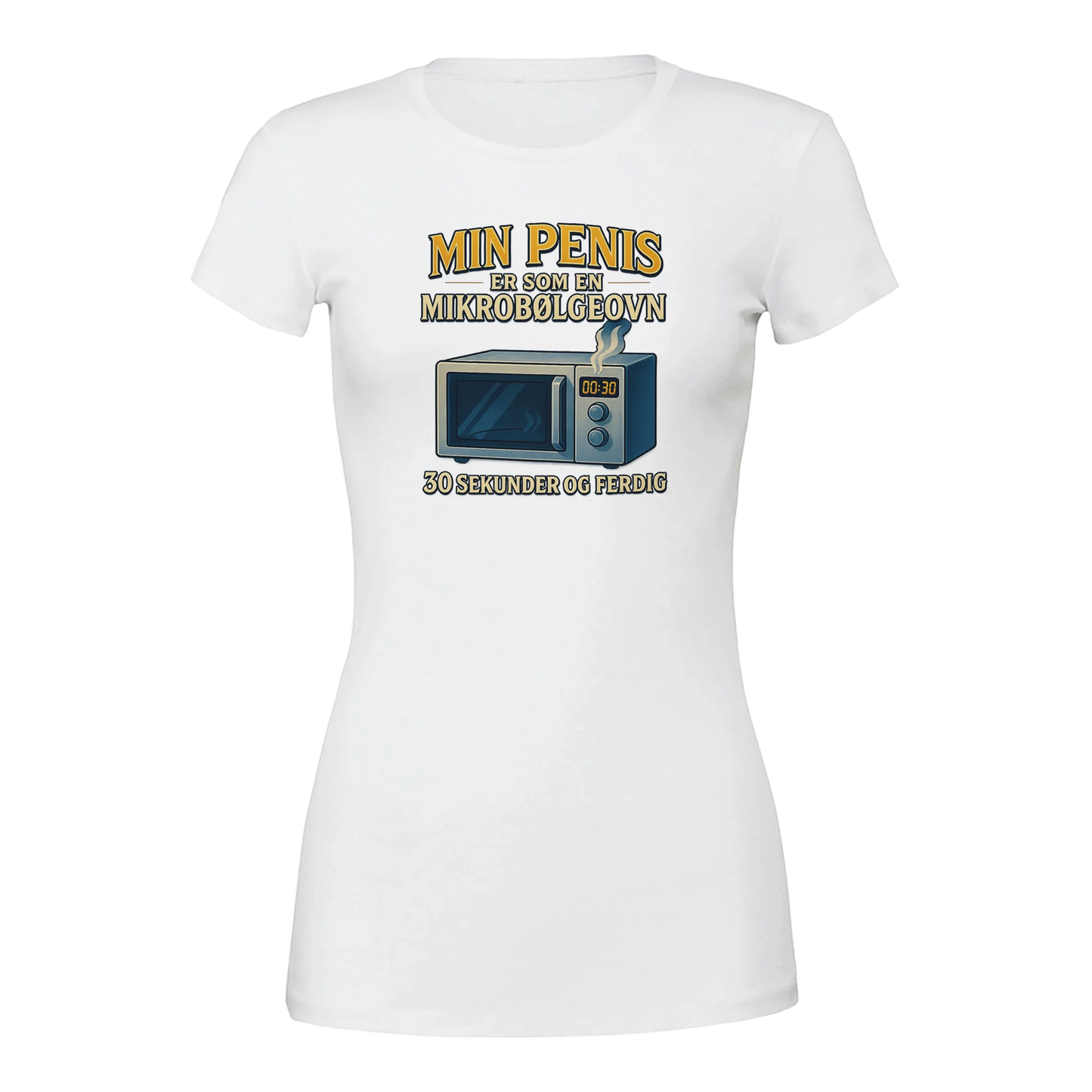 Mikrobølgeovn -Morsom Tekstprint - Norsk design