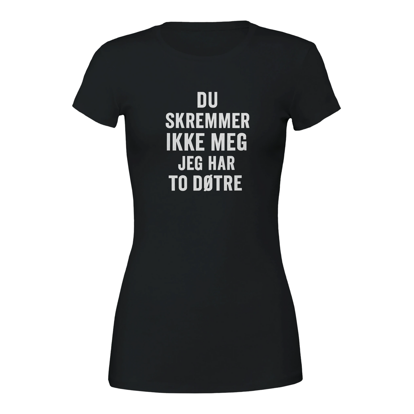 Du Skremmer Ikke Meg -Morsom Tekstprint - Norsk design