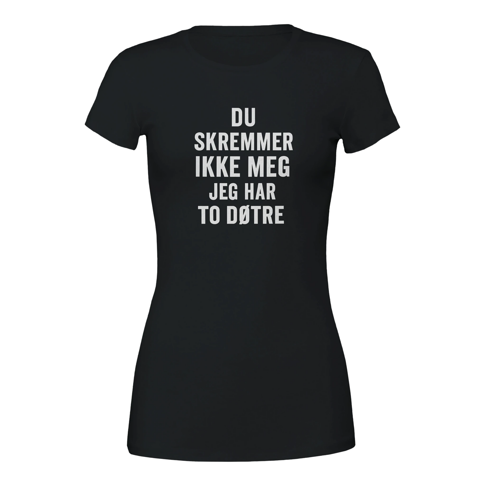 Du Skremmer Ikke Meg -Morsom Tekstprint - Norsk design