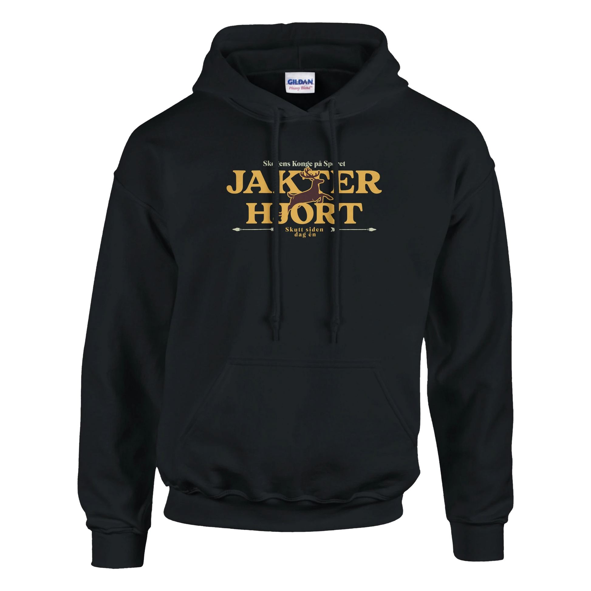 Jakter Hjort -Morsom Tekstprint - Norsk design