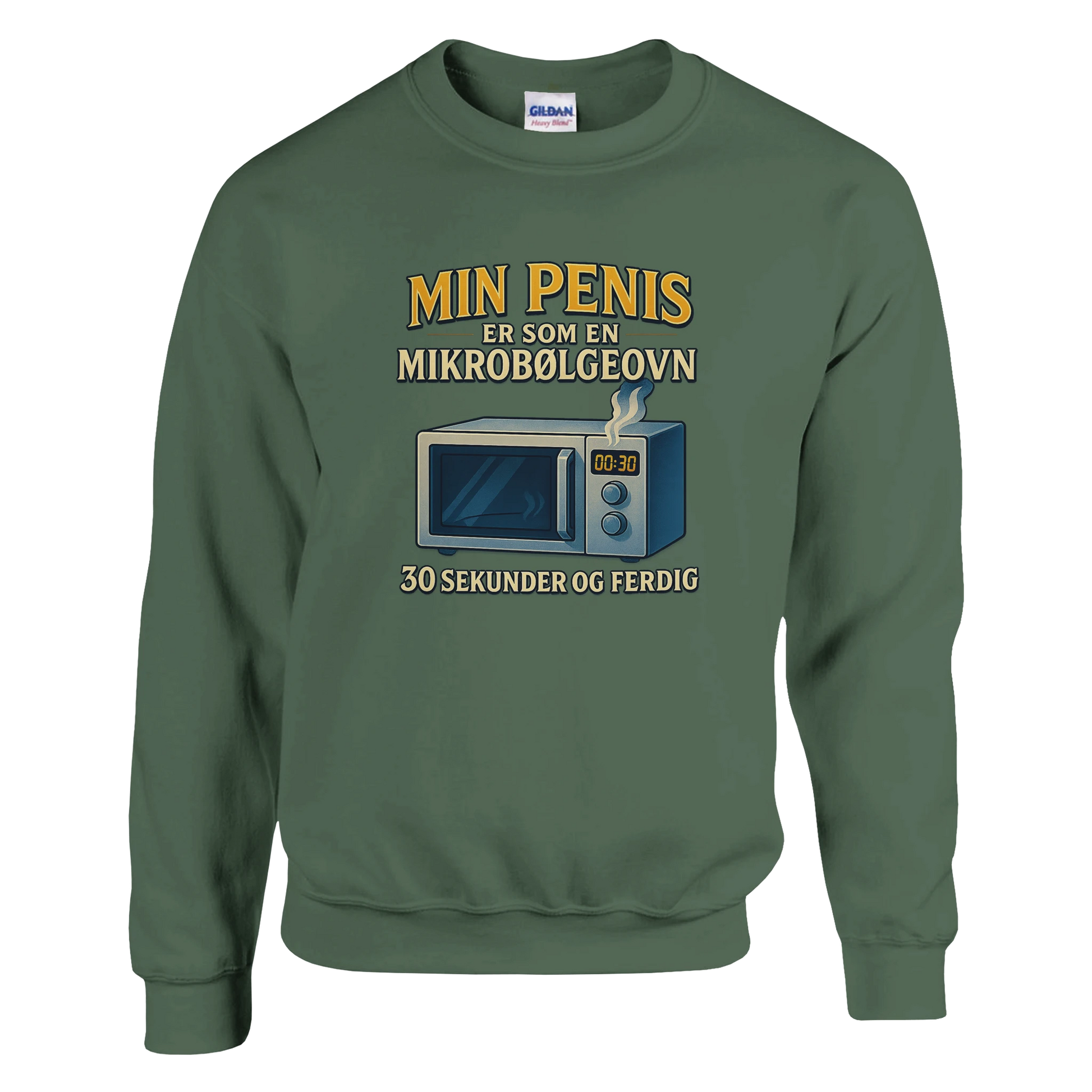 Mikrobølgeovn -Morsom Tekstprint - Norsk design